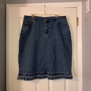 ‼️ SALE ‼️ NWOT Avenue Blues Denim Skirt